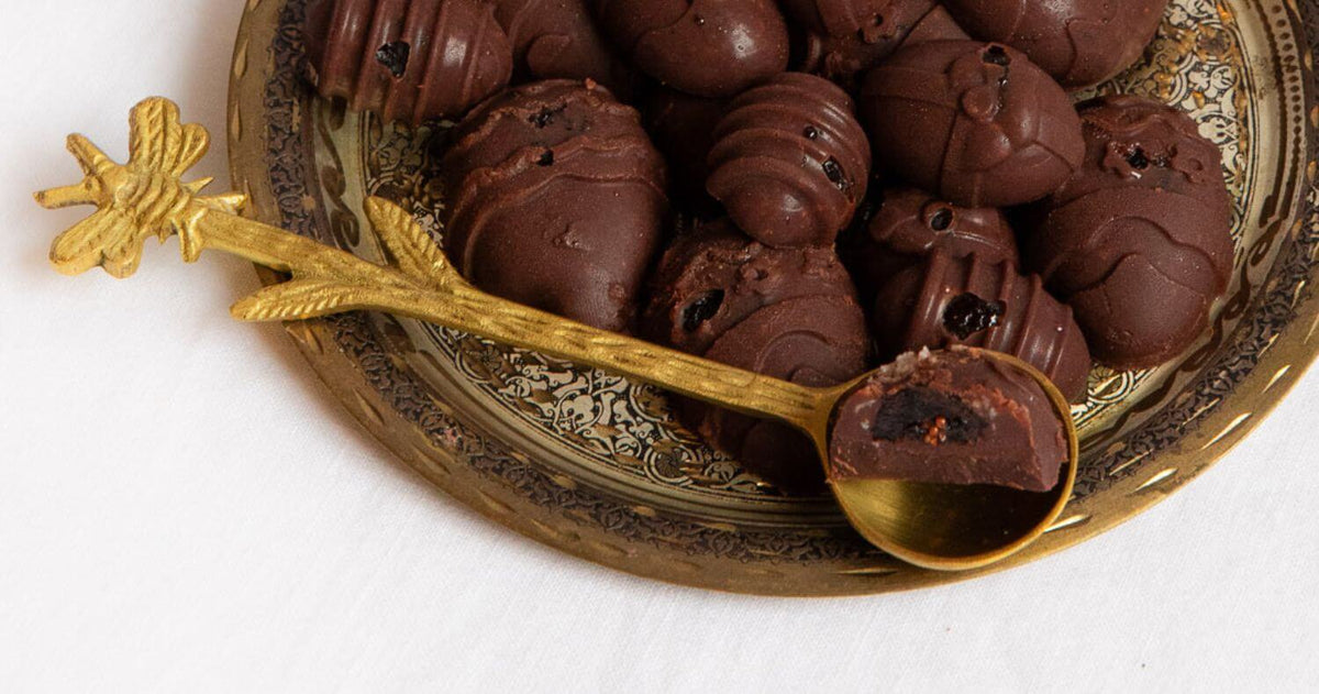 Cranberry & Coconut Vegan Easter Eggs