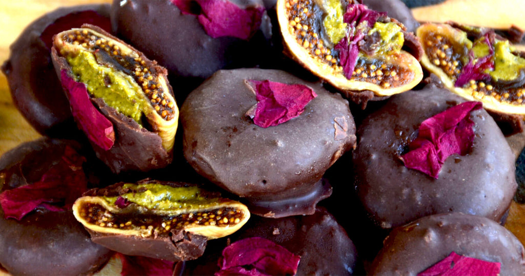Chocolate Pistachio Figs