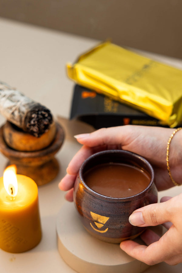 Starters Pack Ritual Box Ceremonial. Cacao Holding Cup