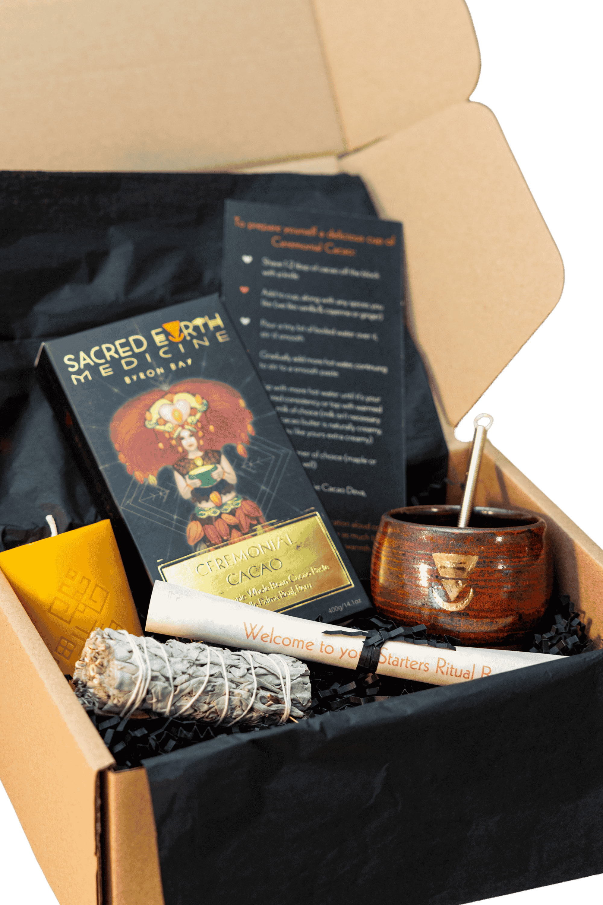 Buy Ceremonial Cacao Starters Ritual Box | Sacred Earth Medicine